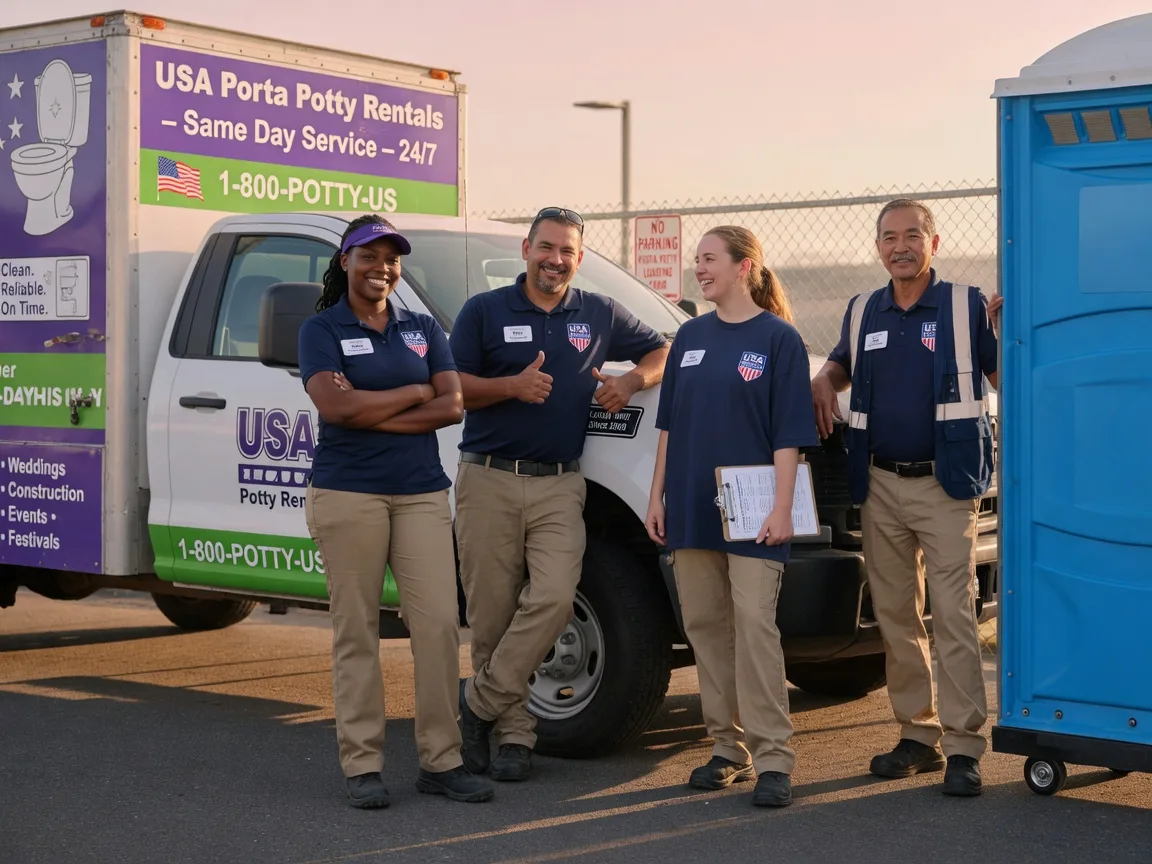 Porta Potty Rental company in Jersey, AR